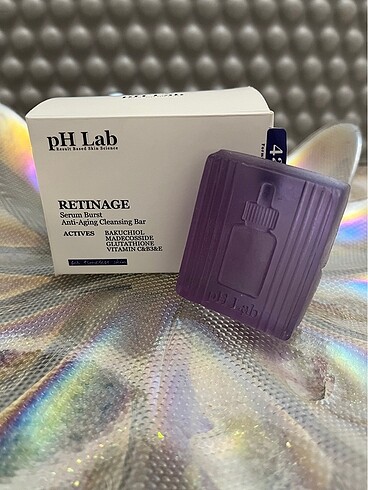 Retinage yaşlanma karşıtı yüz temizleme barı