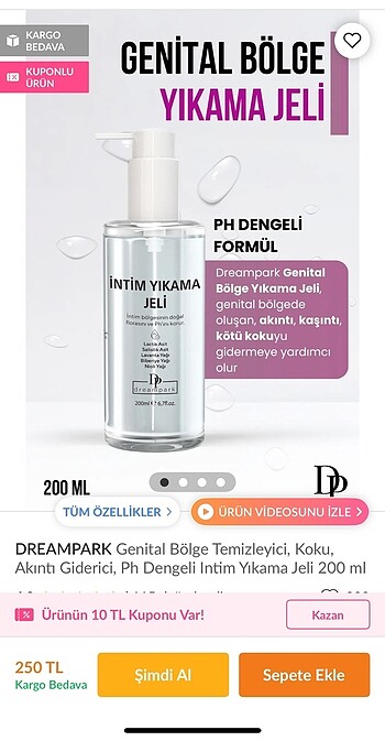 Beden İNTİM YIKAMA JELİ