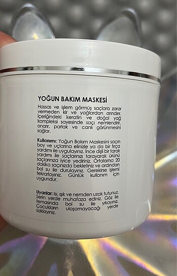 Diğer SAÇ MASKESİ yıpranmış saçlar için