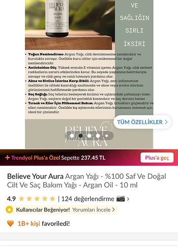 Argan Yağı Serum - Görsel 2