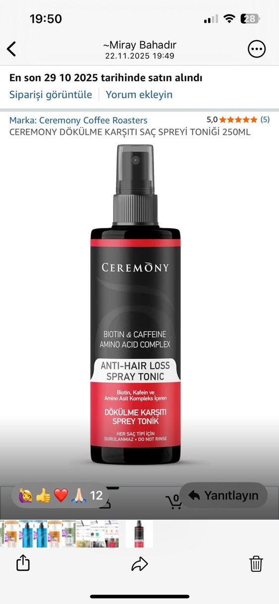 Saç Dökülme Karşıtı Sprey Toniği - Görsel 2