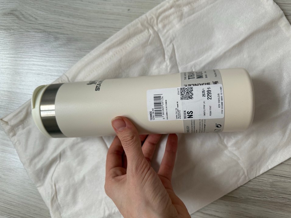 Stanley krem Termos - Görsel 2