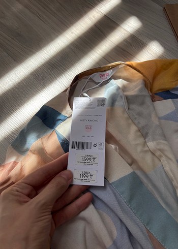 s Beden çeşitli Renk Kadın Bohem Mini Kimono Çok Renkli Batik Desenli