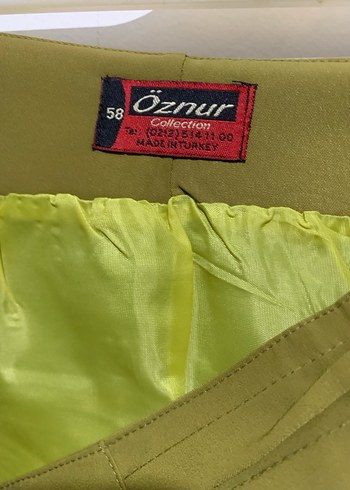 Haki Renk Kadın Uzun Salaş Etek(58) beden - Görsel 2