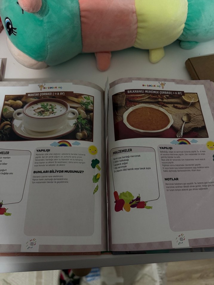 Bebek Yemekleri Kitabı ve Mutfak Önlüğü - Görsel 3