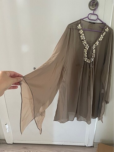 46 Beden Pareo & Tül Tunik
