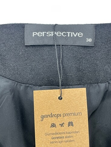 38 Beden siyah Renk Perspective Kaban %70 İndirimli.