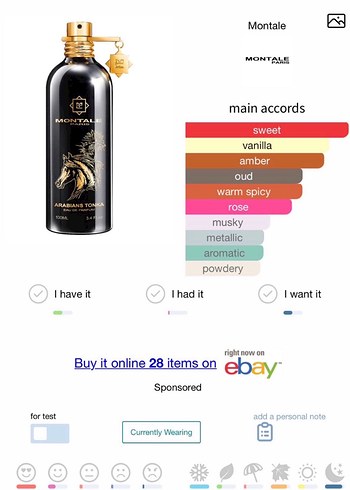 Montale Arabians Tonka Dekant - Görsel 2