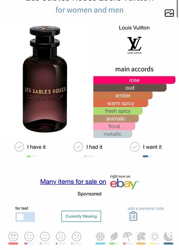 Louis Vuitton Les Sables Roses Dekant - Görsel 2