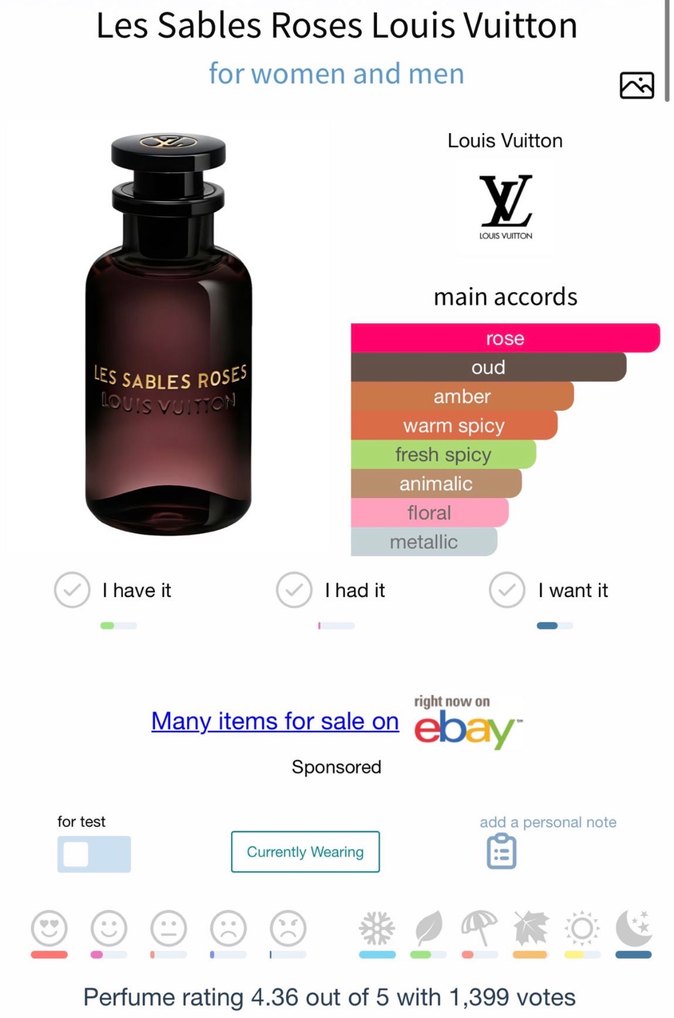 Louis Vuitton Les Sables Roses Dekant - Görsel 2