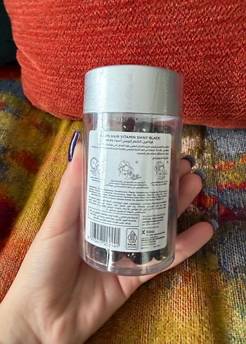 Ellips Siyah Saçlara Özel Saç Vitamini - Görsel 2