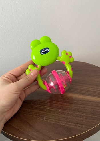 Renkli Kurbağa Diş Kaşıyıcı ve Çıngırak - Görsel 2