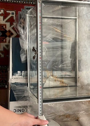 Cam bohçalık fanus - Görsel 7