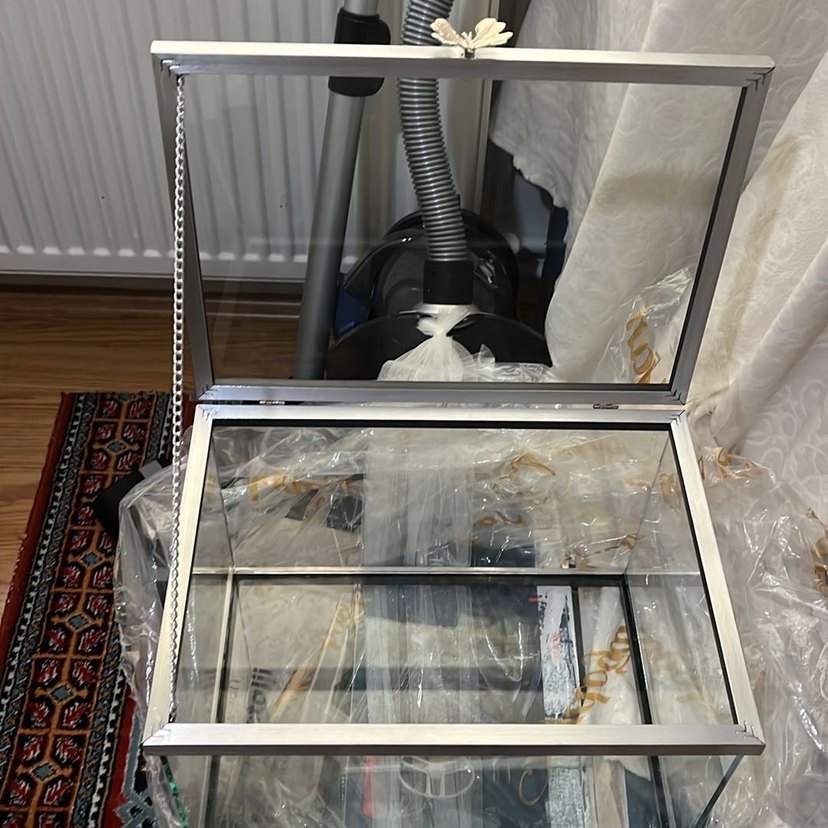 Cam bohçalık fanus - Görsel 2