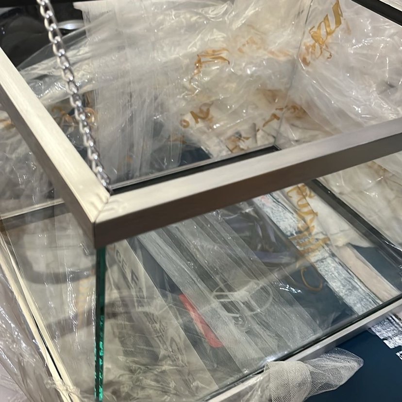 Cam bohçalık fanus - Görsel 4