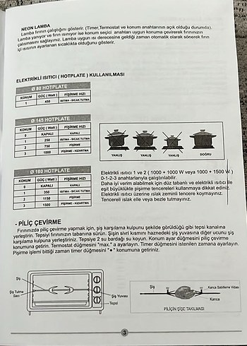 Gri Pizzamatic Mini Fırın - Görsel 6