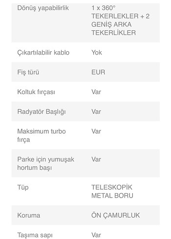 Tefal tw7690 elektrikli süpürge - Görsel 9