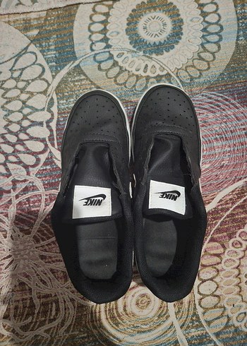Siyah Nike Kadın Spor Ayakkabı Velcro
