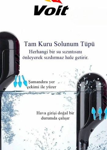 Deniz Maskesi / Gözlük FullFace Voit - Görsel 9