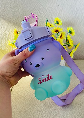 Suluk / Su Matarası Ayıcık 1Lt - Görsel 2