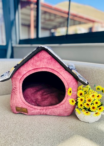 Kedi Köpek Lüx Yatağı Yuva Evi Klübesi - Görsel 7