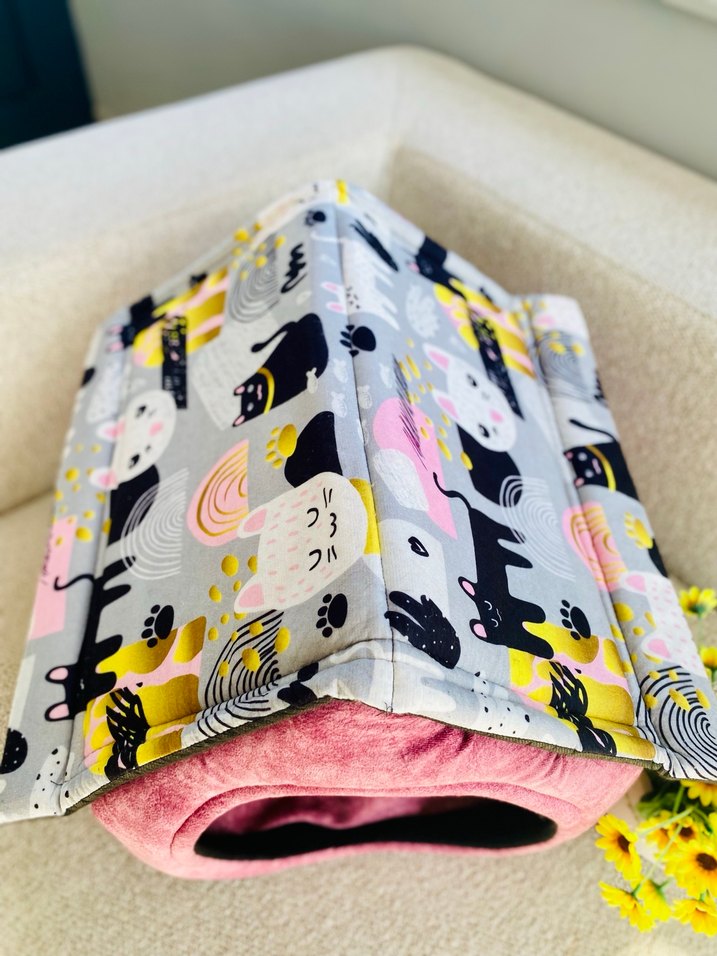 Kedi Köpek Lüx Yatağı Yuva Evi Klübesi - Görsel 2