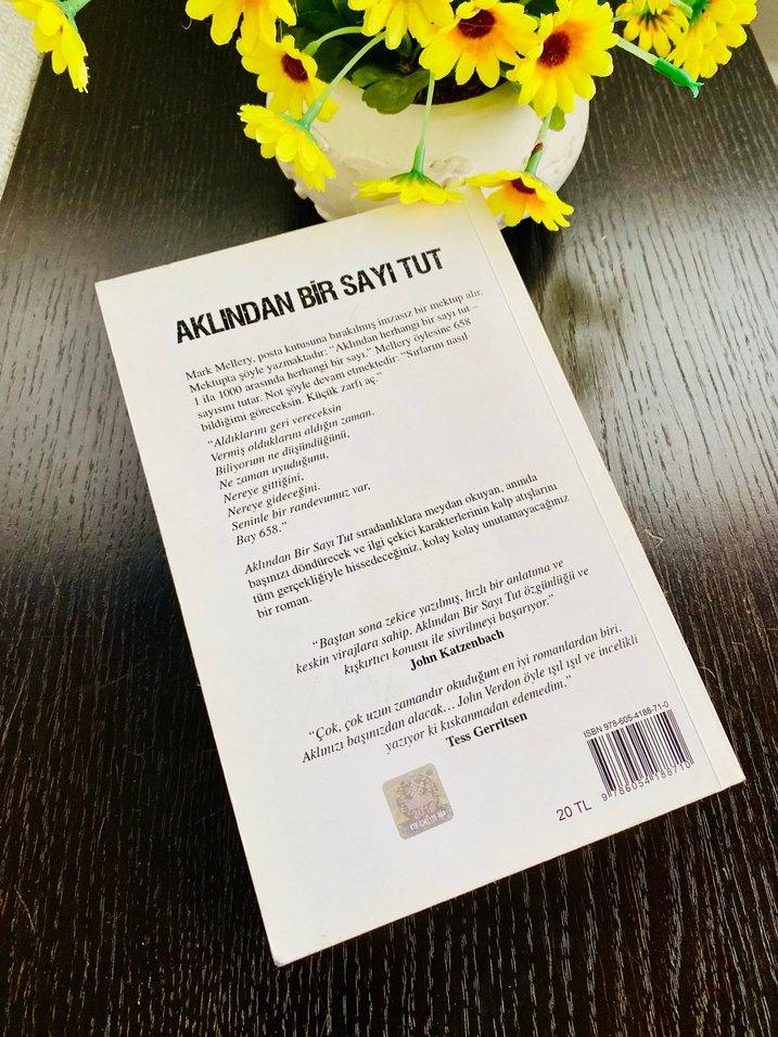 Kitap Aklından Bir Sayı Tut -John Verdon - Görsel 2