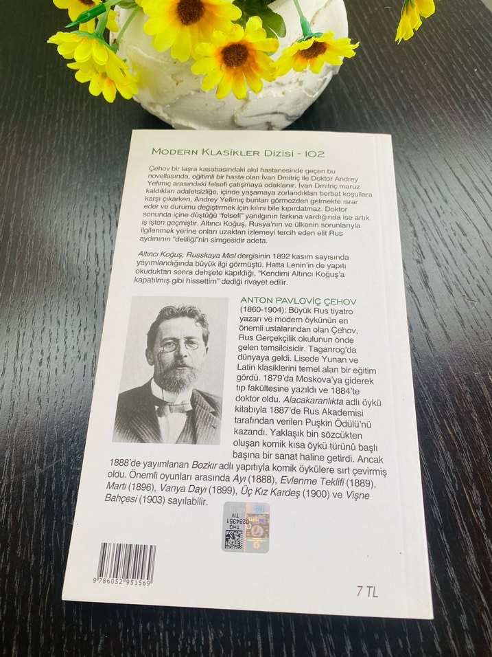Anton Çehov Altıncı Koğuş Kitabı - Görsel 3