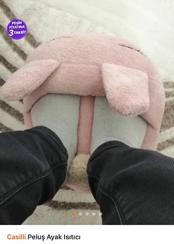 2 adet Peluş Ayak Isıtıcı - Görsel 7