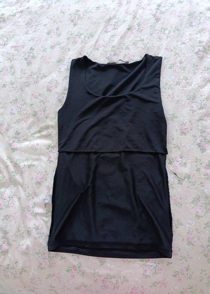 SİYAH JARSE ATLET  - Görsel 3