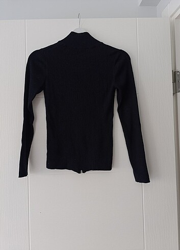 STRADİVARİUS SİYAH TRİKO HIRKA  - Görsel 3