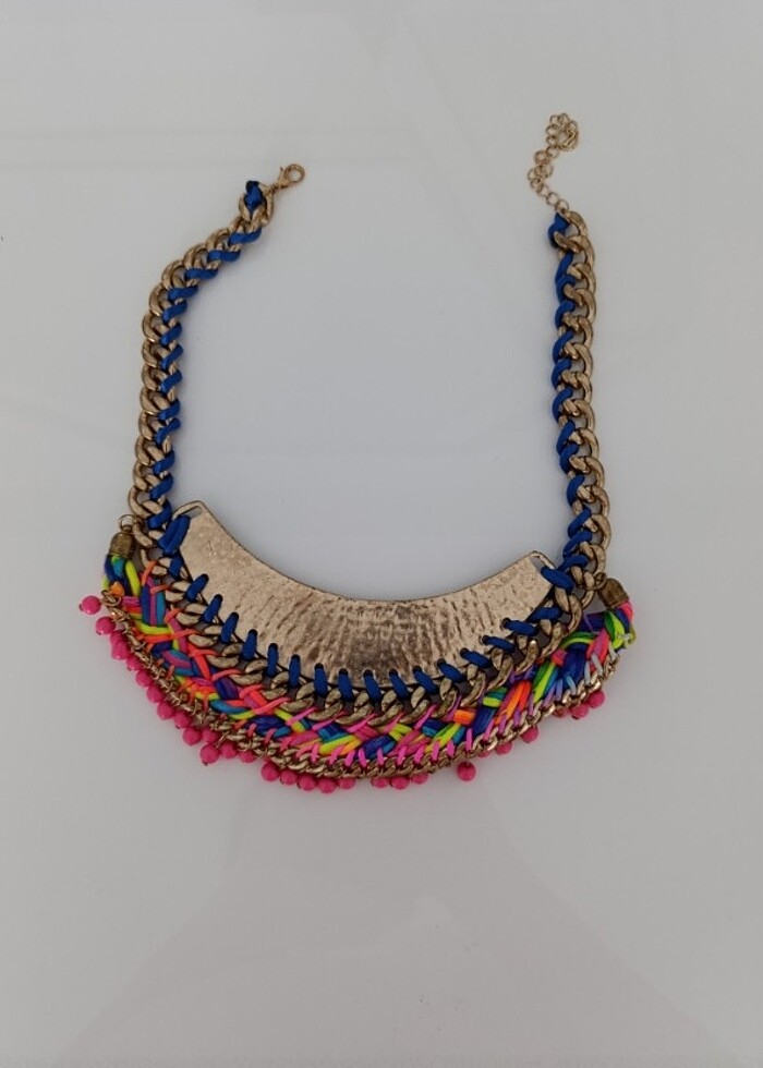 ÇOk RENKLİ KOLYE  - Görsel 2