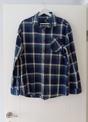 MAVİ JEANS KIŞLIK ERKEK GÖMLEK  - Görsel 3