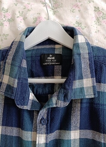 MAVİ JEANS KIŞLIK ERKEK GÖMLEK  - Görsel 6