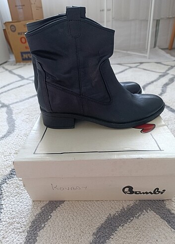 BAMBİ GERÇEK DERİ BOT & BOTİE - Görsel 2