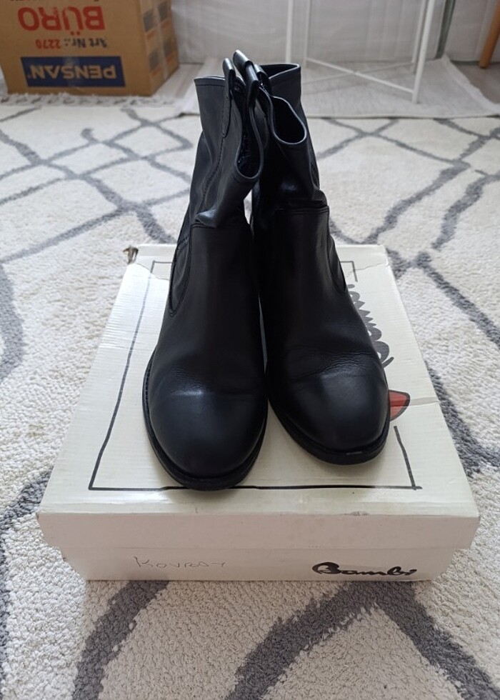 BAMBİ GERÇEK DERİ BOT & BOTİE - Görsel 4