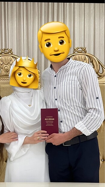 Nikah elbisesi tesettür