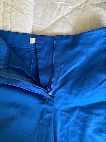 Keten şort - Görsel 3