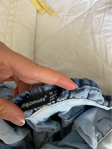 Kot şort - Görsel 5