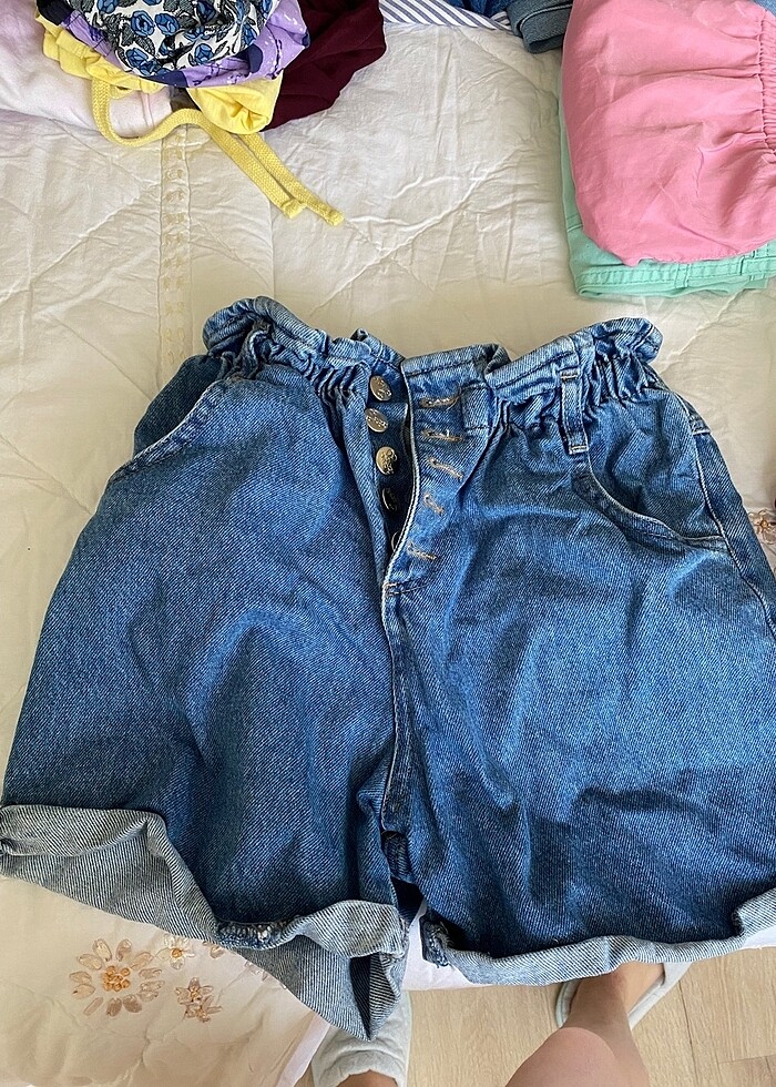 Kot şort - Görsel 3