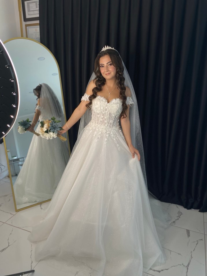 Gelen model gelinlik - Görsel 3