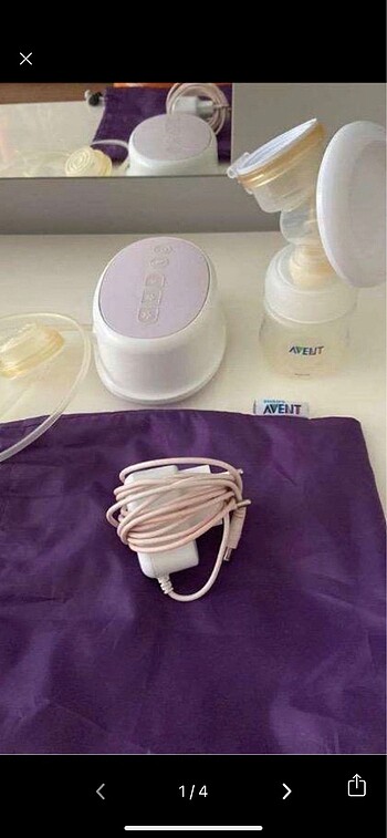 Philips avent elektrikli süt sağma makinesi