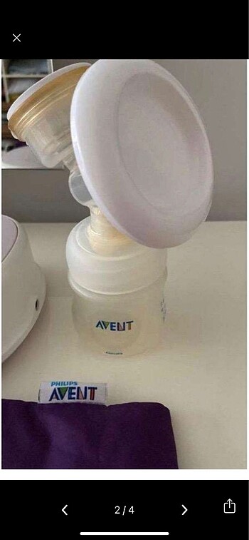  Philips avent elektrikli süt sağma makinesi
