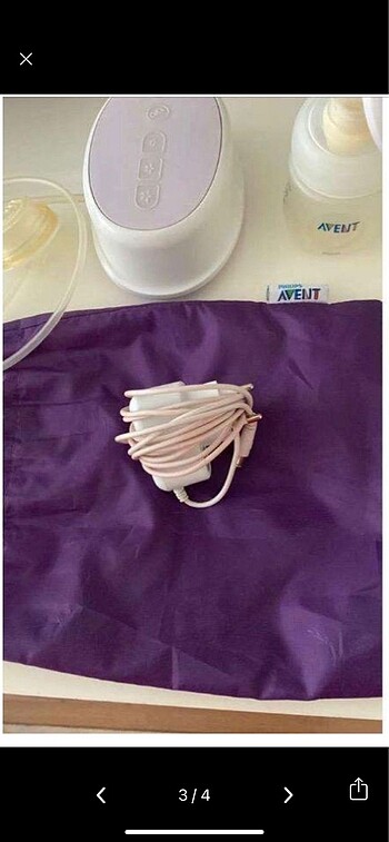  Beden Philips avent elektrikli süt sağma makinesi