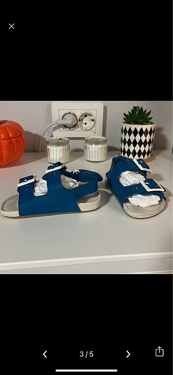 19 Beden Zara baby sandalet 19 no