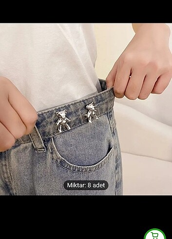 Ayıcıklı pantolon kıskacı 