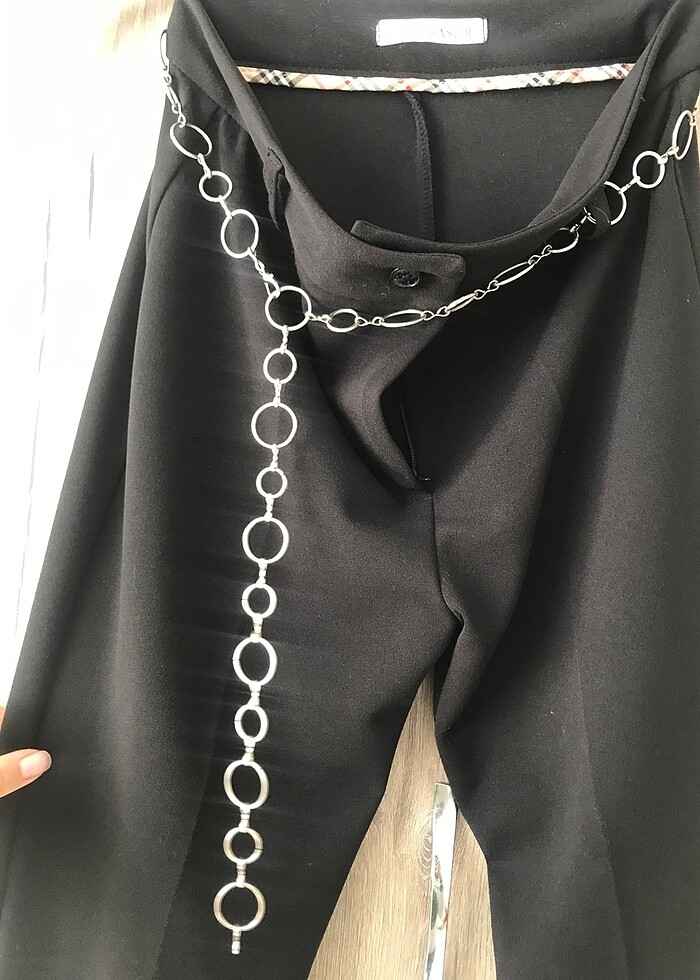 Kemerli Pantolon - Görsel 4