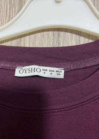 Bordo Kadın Uzun Kollu Basic Keten Kazak - Görsel 2