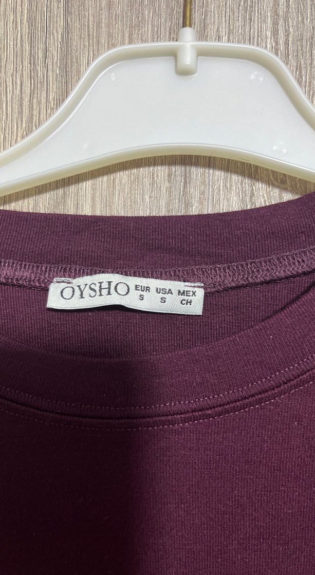 Bordo Kadın Uzun Kollu Basic Keten Kazak - Görsel 2