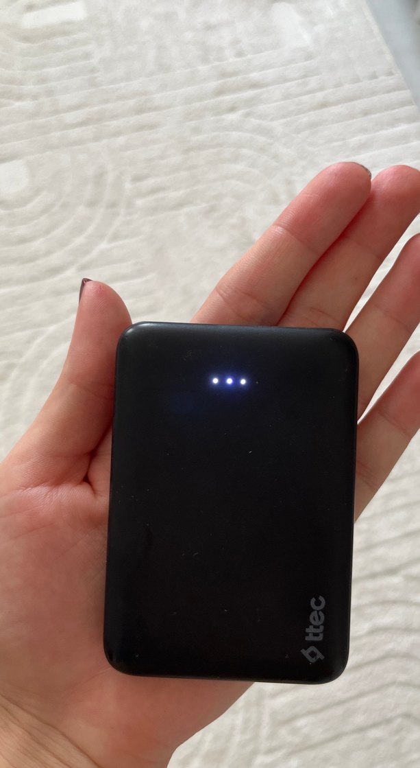 Kompakt Siyah Ttec Power Bank - Görsel 4